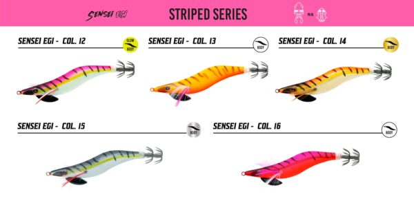 SENSEI EGI -striped series mis 3,0 col. 14