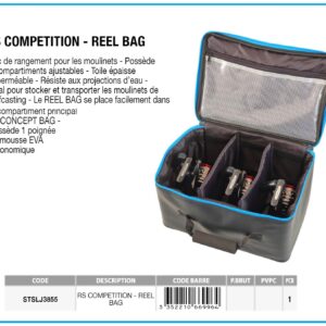 RS Competition REEL BAG CASE BORSA PORTA MULINELLI