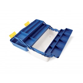 VALIGETTA 4 PIANI BIANCO BLU