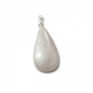 TREND SINKER PIOMBO PERA PLASTIFICATO BIACO gr 25