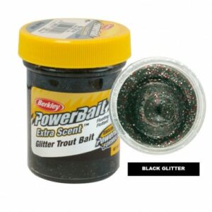 BERKLEY POWERBAI GLITTER TROUT COL. BLACK GLITTER