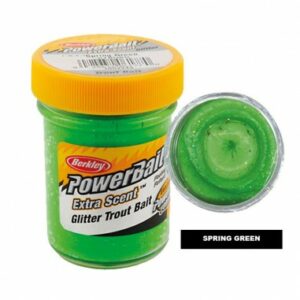 BERKLEY POWERBAI GLITTER TROUT COL. SPRING GREEN