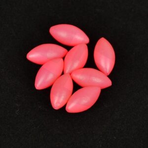 SUNSET PERLINE OVALI GALLEGGIANTI ROSA FLUO mm7x15 pz 20