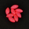 SUNSET PERLINE OVALI GALLEGGIANTI ROSSO NEON mm5x10 pz 20