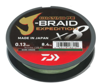 DAIWA J-BRAID EXPEDITION X8 diam. 0,06