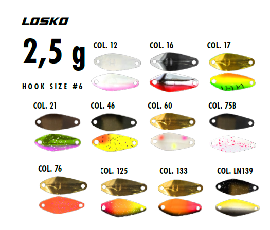 HERAKLES LOSKO 2,5 GR COL. 76